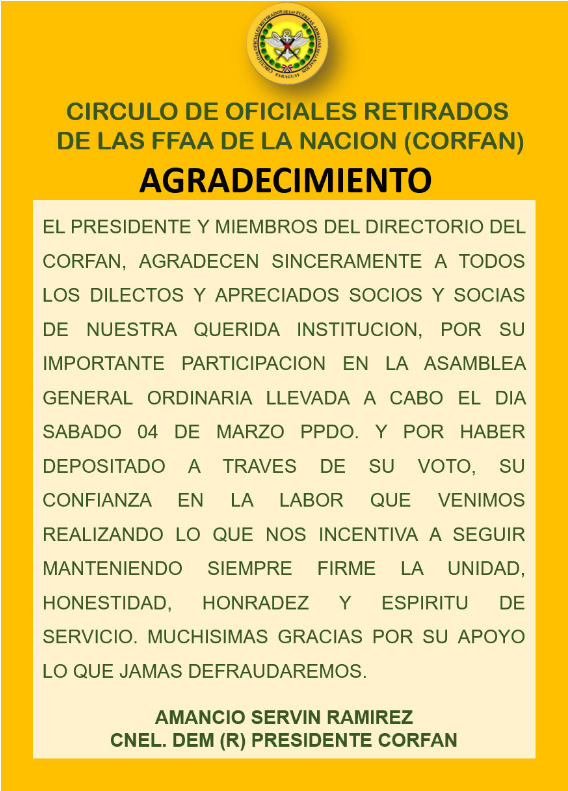 AGRADECIMIENTO